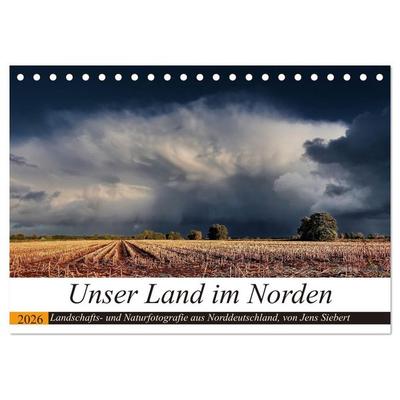 Unser Land im Norden (Tischkalender 2026 DIN A5 quer), CALVENDO Monatskalender
