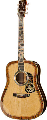 Martin Guitar D-200 Deluxe Naturel