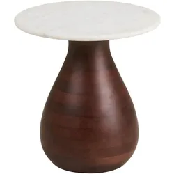 Ebuy24, Couchtisch + Beistelltisch, Eckbord Klara (40 x 40 x 41 cm)