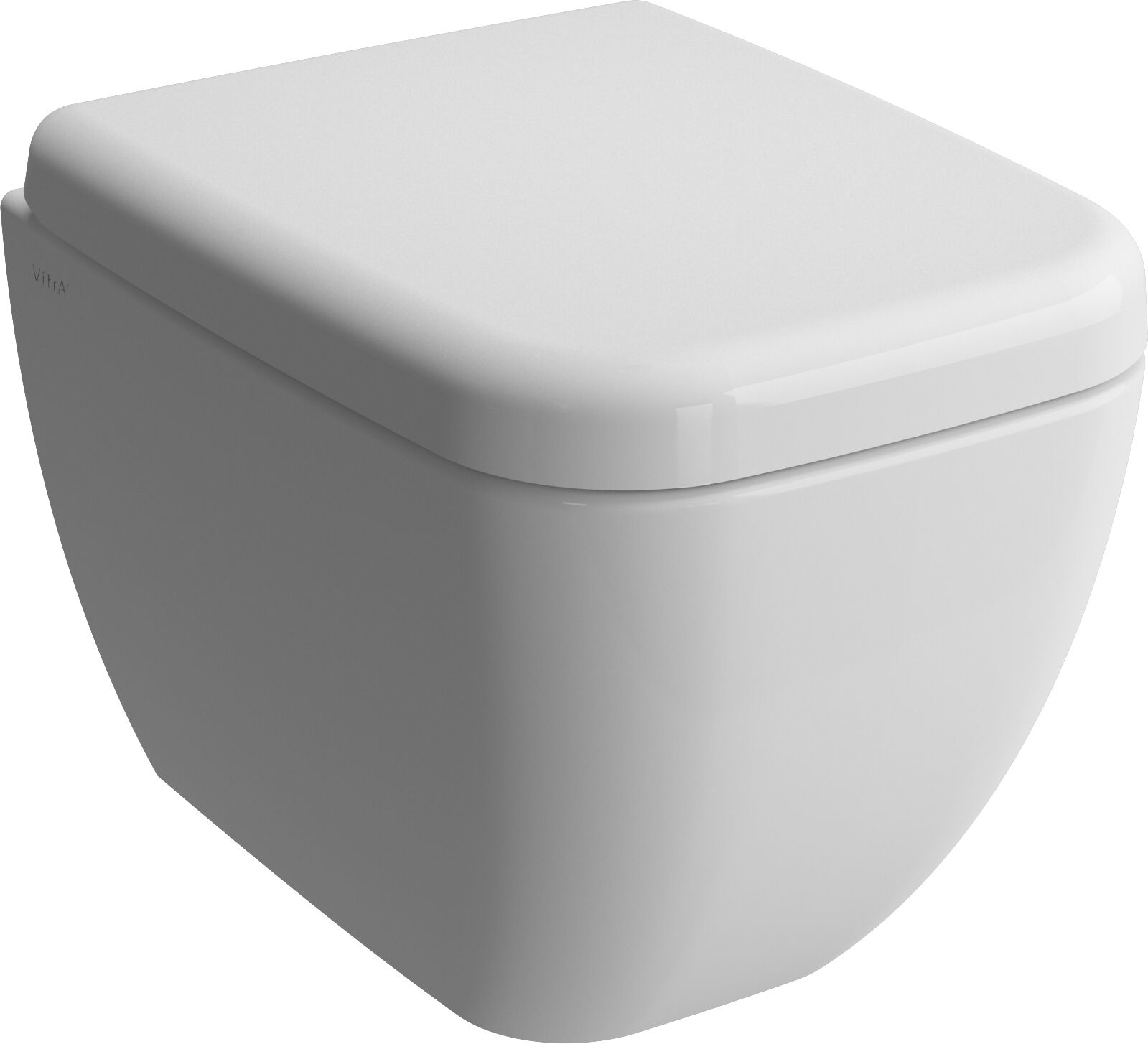Vitra Shift wall WC 4379B003-0075 36x48,5cm, 3/6 I, avec bord affleurant fermé, blanc haute brillance