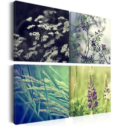 KUNSTDRUCK Grün 80/80 cm