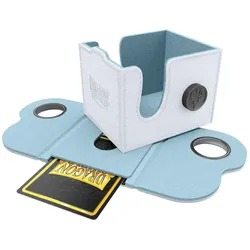 Arcane Tinman Dragon Shield Dragon Lock System Dragon Box 100+ - White & Aqua