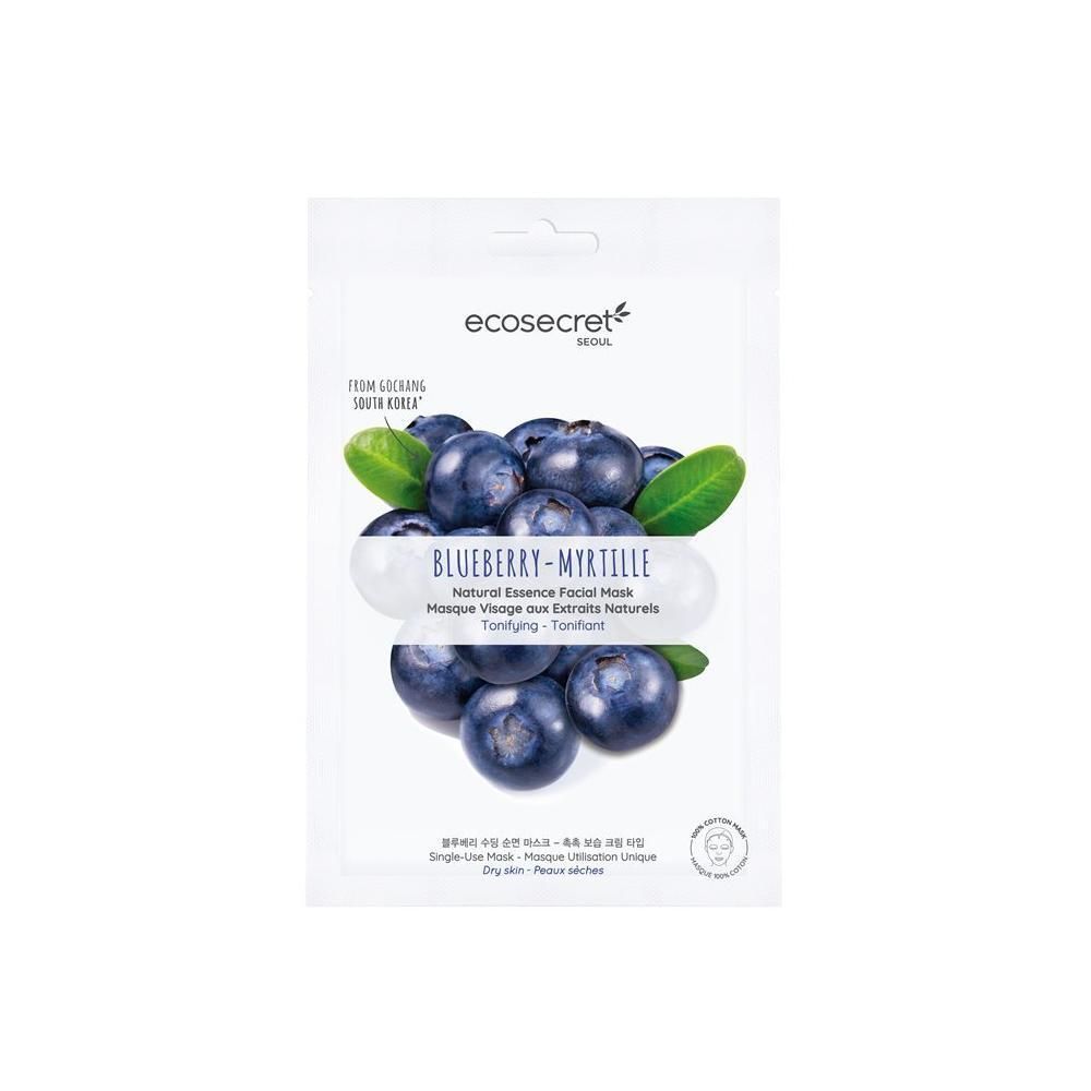 Ecosecret Gesichtsmaske belebend Heidelbeere 20 ml Maske