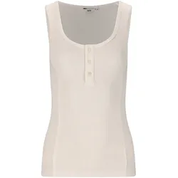 nou Marjory Rib Tanktop Damen 1002 - white 40
