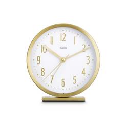 hama 00222213 Wecker Skye, ohne Ticken, Gold
