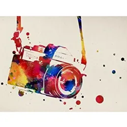 POSTER Natur Aquarell A4 Rahmenlos