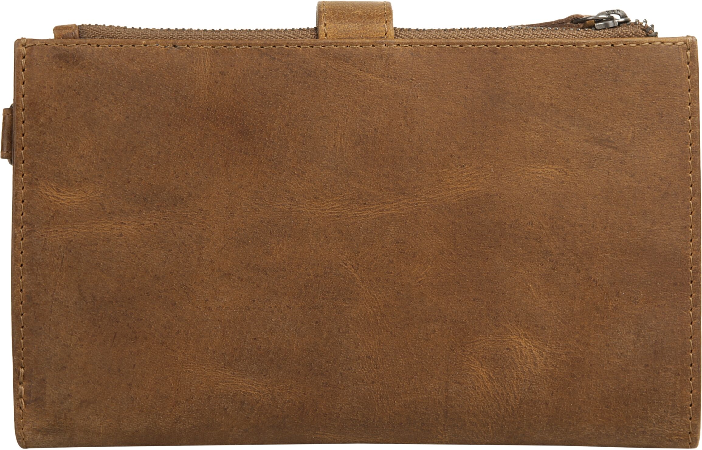 Geldbörse SANSIBAR "SANSIBAR Damen SANSIBAR SYLT echt Leder", Damen, braun (cognac), Leder, Kleinlederwaren Geldbörse, echt Leder cognac Einheitsgröße
