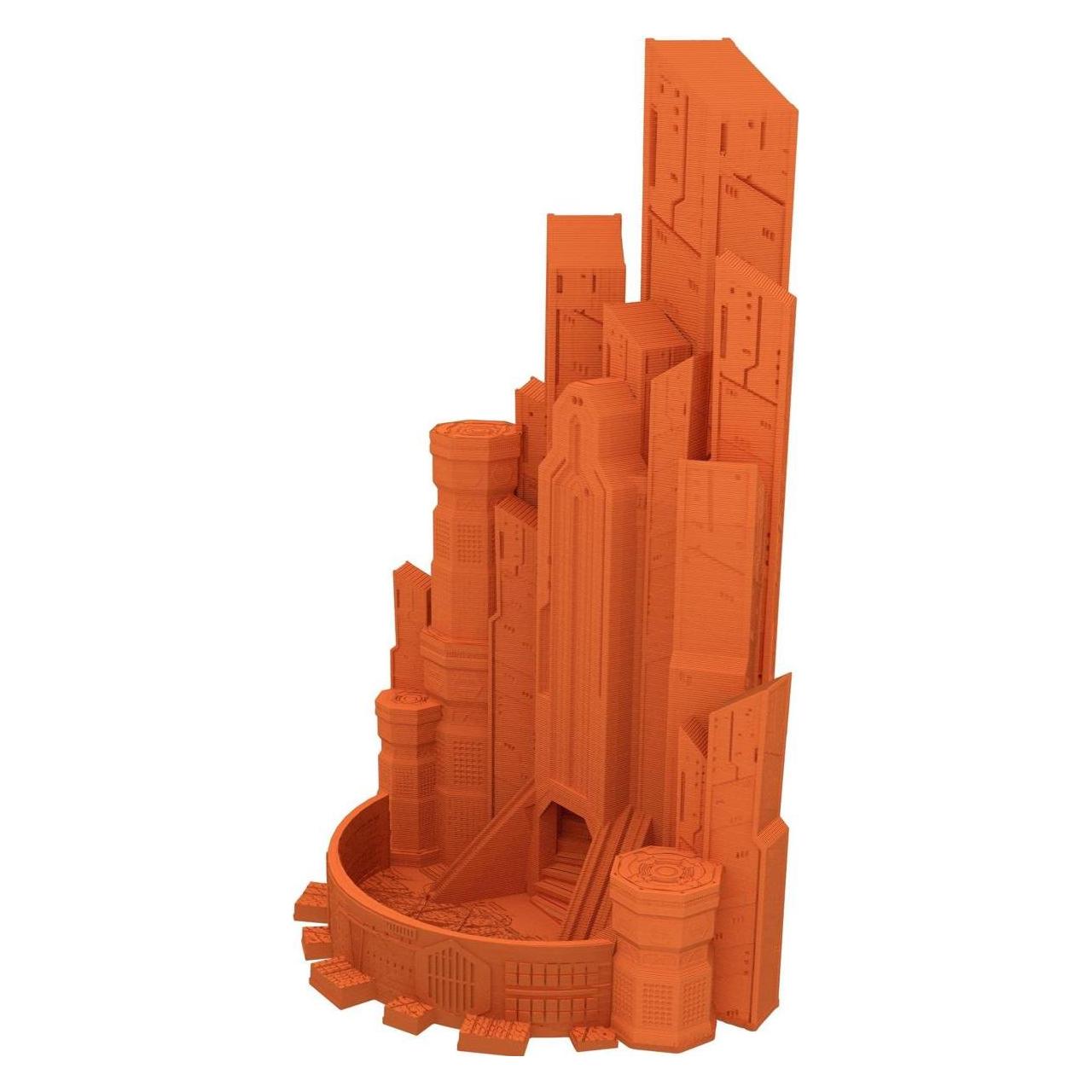 Feldherr Fates End Würfelturm Cybercity orange - 3D gedrucktes Tabletop-Gelände (Kunststoff) (376990)
