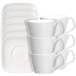 Ritzenhoff & Breker Arena Kaffeetassen-Set 180,0 ml weiß