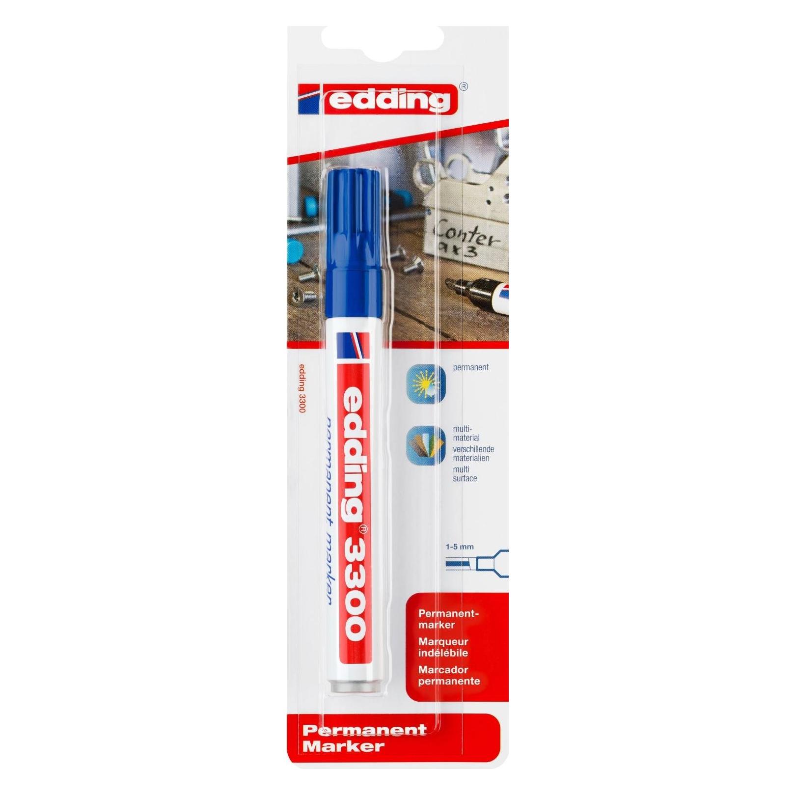 Edding Permanent Marker 3300 blau SB (1x) (3300-3 Bli)