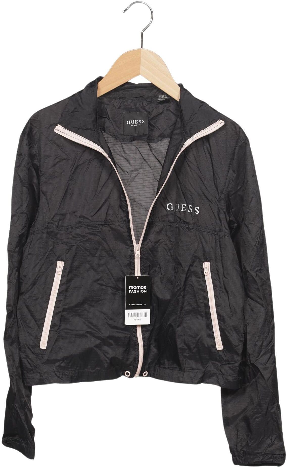 Guess Damen Jacke, Schwarz, Gr. S, Synthetik - Second Hand