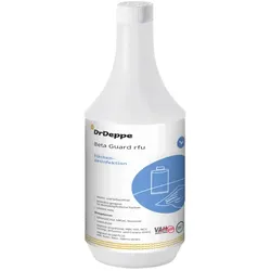 Dr. Deppe 601110 Beta Guard rfu 1 L Flächendesinfektion alkoholfrei, begrenzt viruzid PLUS, VAH-/IHO- gelistet