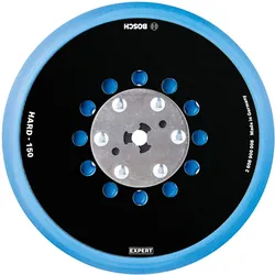 Bosch Professional Zubehör, Zubehör Schleifer, EXPERT Multihole Universalstützteller, 150 mm, Weich