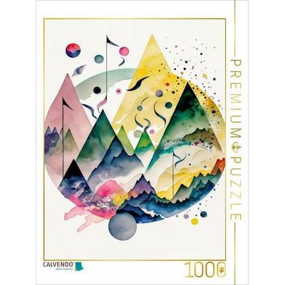 CALVENDO Puzzle Das Gebirge | 1000 Teile Lege-Größe 64x48cm Foto-Puzzle für glückliche Stunden