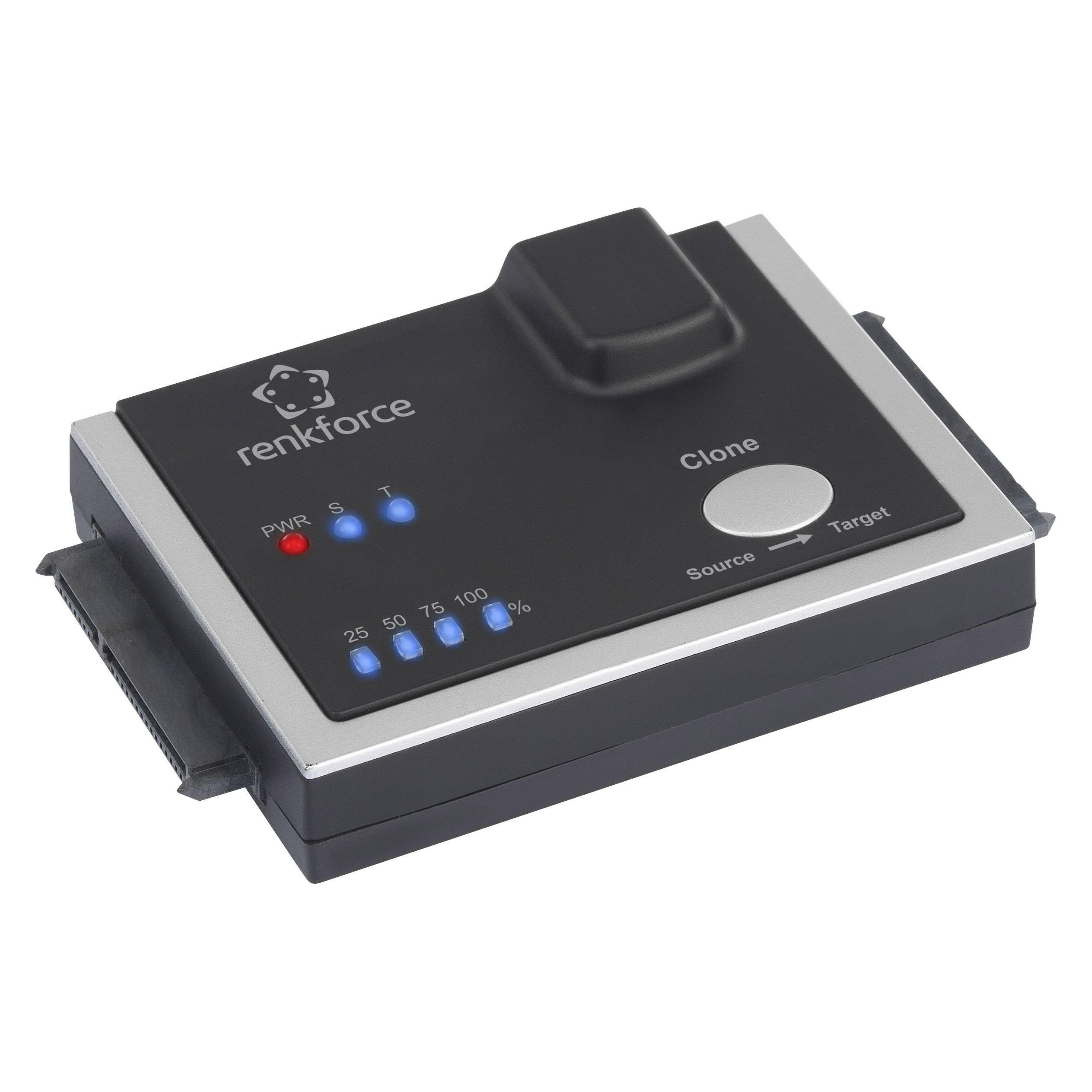 Renkforce USB 3 SATA Clone Adapter (RF-3390044)