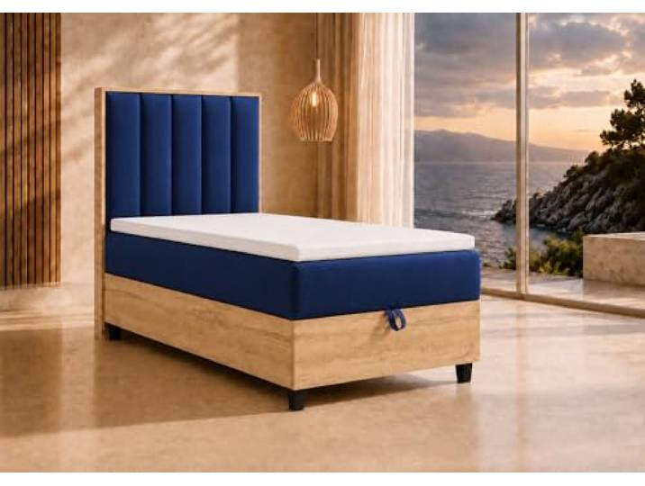 Best For Home Boxspringbett Trinity K10 80x200 Einzelbett mit Bettkasten