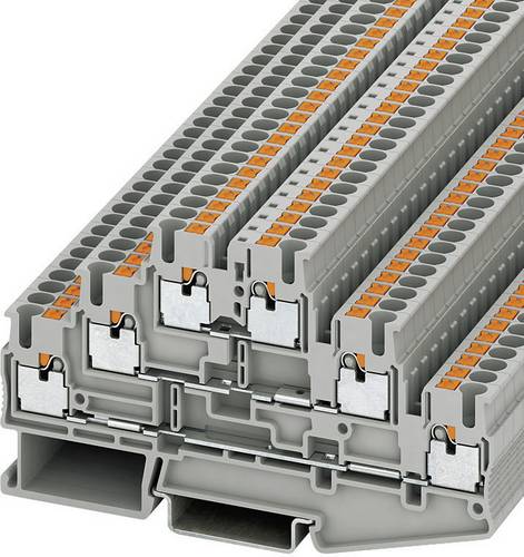 Phoenix Contact 3210499 Mehrstockklemme 5.2mm Schnellanschluss Grau