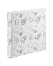 Hama Graphic Beige Schwarz Weiß 320 Blätter 10 x 15 80 300 mm Jumbo-Album "Graphic" 30x30 cm weiße Seiten Dots (00007242)