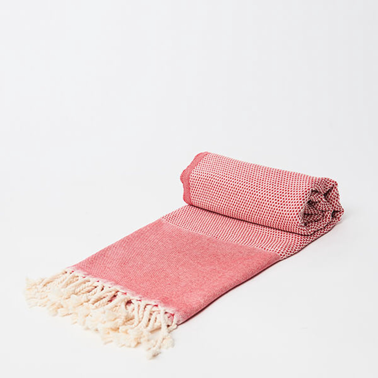 YEYE HASIR Hammam handdoek van 100% Turks katoen - Rood