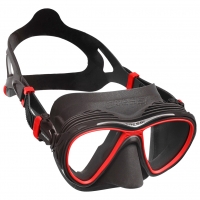 Cressi Tauchmaske Quantum - Farbe: BLACK/RED