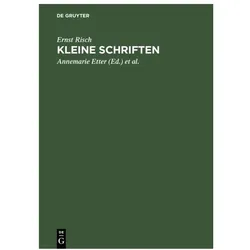 Kleine Schriften, Fachbücher von Ernst Risch