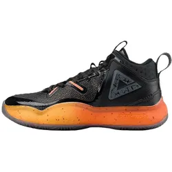 Peak Ice Works, Herren, Hallenschuhe, hallenschuhe monster 9 (43), Schwarz, Orange