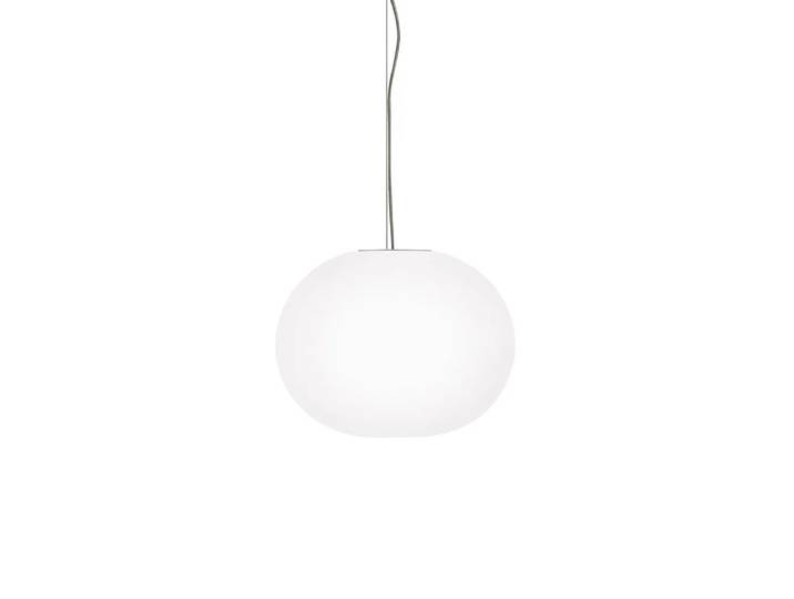 Flos Glo-ball S1 Pendelleuchte Weißes Opalglas
