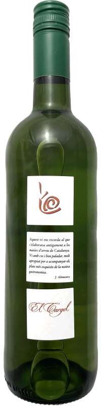 Vino Blanco El Cargol 75 cl - Frescura del Mediterráneo