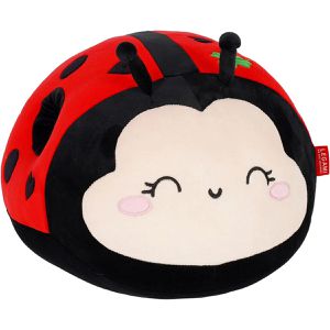 Legami Kuscheltier Ladybug Super Soft SUS0018, Marienkäfer, ab 0 Jahre, 26 cm