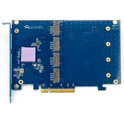 OWC 16.0TB Accelsior 4M2 PCIe M.2 NVMe SSD Adapter Card (16000 GB, PCI-Express), SSD
