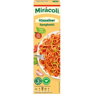 Miracoli Fertiggericht Klassiker, Spaghetti mit Tomatensauce, 3 Portionen, 376,2 g