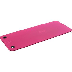 Airex Yogamatte Fitline, mit Ösen, pink, 1 cm stark, rutschfester & antibakterieller Schaumstoff, 140 x 60 cm