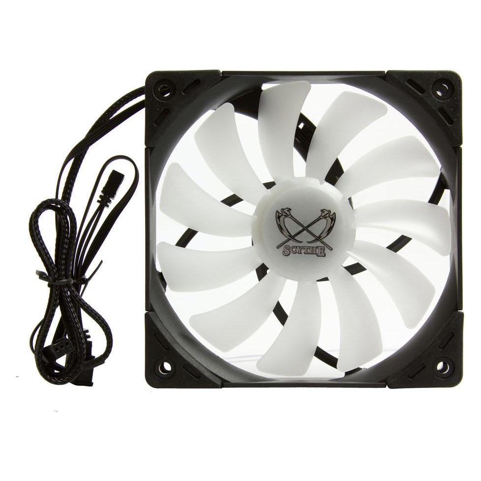 Scythe Kaze Flex RGB Lüfter, 800 U/min (120 mm, 1x) (SU1225FD12LR-RD)