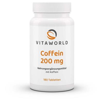 Coffein 200 mg Tabletten 180 St