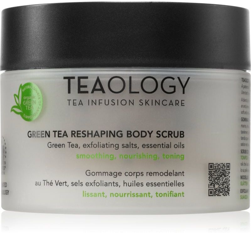 Teaology Green Tea Reshaping Body Scrub smoothing body scrub 380 g