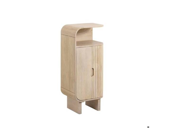 Petite colonne en bois de manguier Yoni
