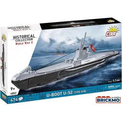 Cobi Historical Collection World War II 4852 Submarine VIIB U-Boat U52 4852
