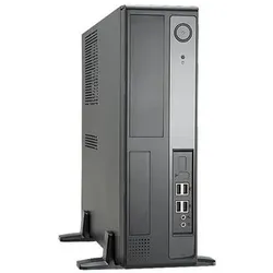 In Win SFF In-Win BL641 black, 2xUSB 3.0 bez zdroje (mATX), PC Gehäuse, Schwarz