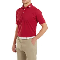 FootJoy Polo Stretch Pique, rot