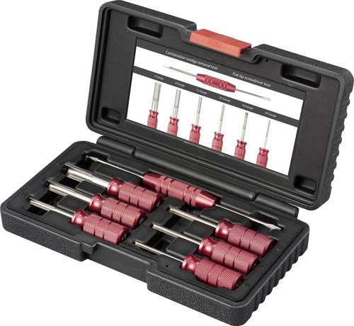 TOOLCRAFT TO-9659463 Entriegelungs Werkzeug-Set Deutsch-Terminal 4 Gauge, 8 Gauge, 12 Gauge, 14 Gauge, 16 Gauge, 20 Gauge