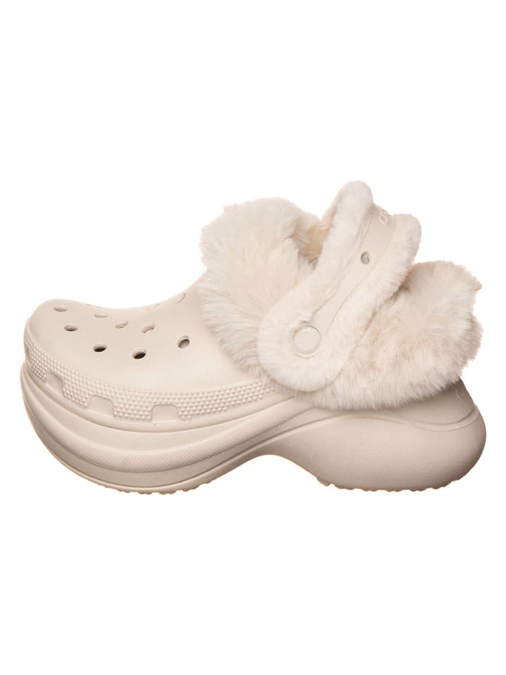 Crocs Clogs "Bae Lined" in Beige - 36/37