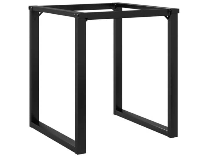 HGDFWRQW Esstisch Gestell O-Form 70x70x73 cm Tischbeine Stahl Robustes Metallgestell fuer Kueche und Arbeitszimmer zur flexiblen Gestaltung individueller Esstische.