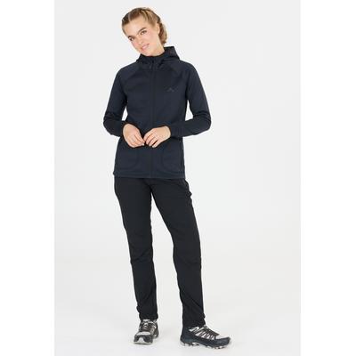 Fleecejacke WHISTLER "Tracker", Damen, Gr. 36, schwarz, 95% Polyester, 5% Elasthan, unifarben, normal, ohne Ausschnitt, Jacken Fleecejacke, mit Powerstretch-Technologie