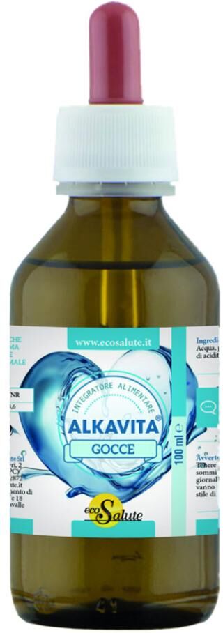 SPAZIO ECOSALUTE Srl Alkavita Gocce 100ml - Alcalinizzante in Gocce a Base di Potassio
