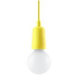 Sollux SL.0578 Pendelleuchte DIEGO 1 gelb