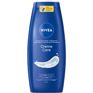 Nivea Schaumbad Creme Care Pflegend, mit natürlichen Ölen, pH-hautneutral, 650ml