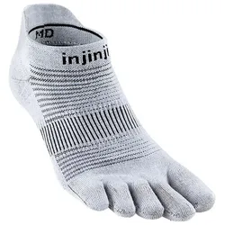 Injinji Unisex Run Original Weight No Show grau