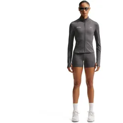 Nike Damen Swift Dri-Fit High-Rise 4" Tights Shorts Disrupt grau