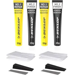 2er-Set Lack Reparatur Set für Metallic-Glanzlack - Kratzer, Unebenheiten, Steinschläge mühelos füllen & versiegeln - Autos, Motorräder, Boote, Wohnwagen