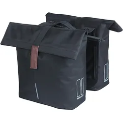 Basil Doppeltasche City MIK 2.0 schwarz